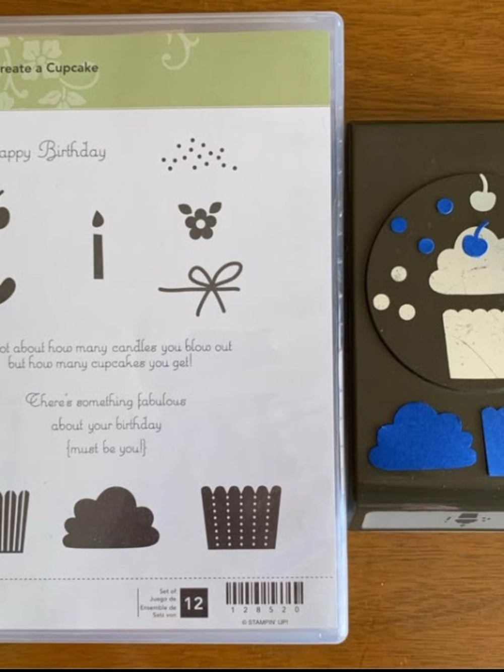 Stampin' Up! Create A Cupcake  Stamp Set & Punch Bundle
